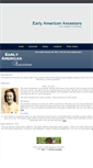 Mobile Screenshot of earlyamericanancestors.com